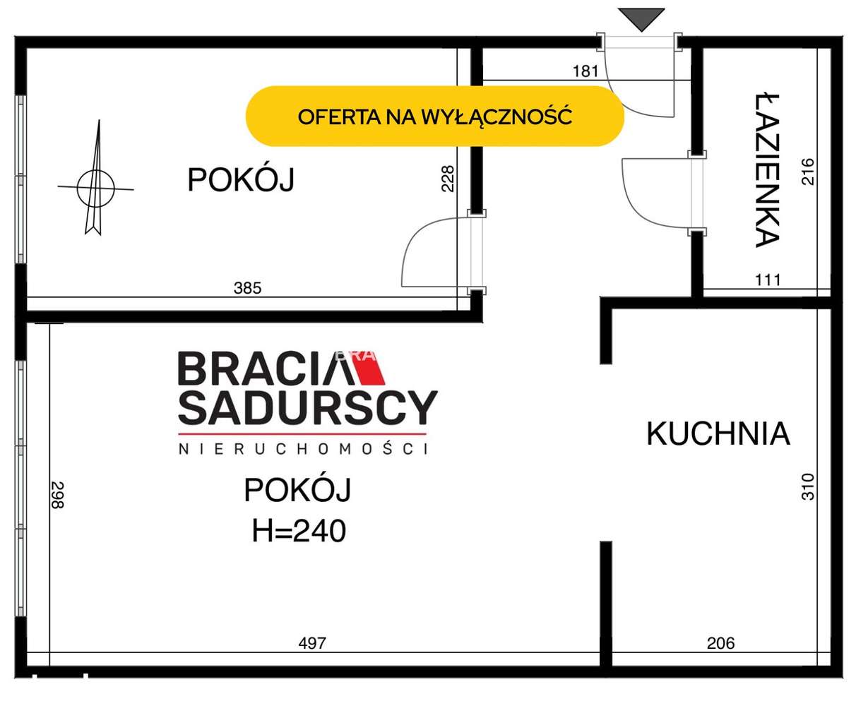 M- 2-POK. 37 M Słoneczne Blisko UR 29 Listopada
