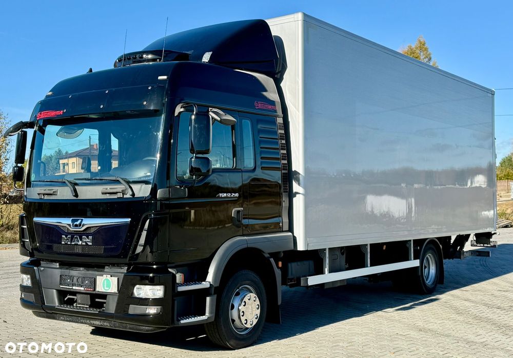 MAN TGM 12.290 / TGL / KONTENER / WINDA / 18 EUROPALET / SYPIALKA / KLIMA POSTOJOWA / SPROWADZONY / 2017 ROK - 2