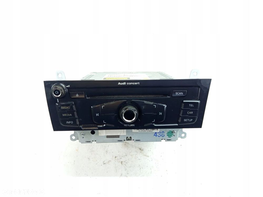 AUDI A4 B8 A5 8T RADIO CONCERT ZMIENIARKA 8T2035186P ANGLIK - 6