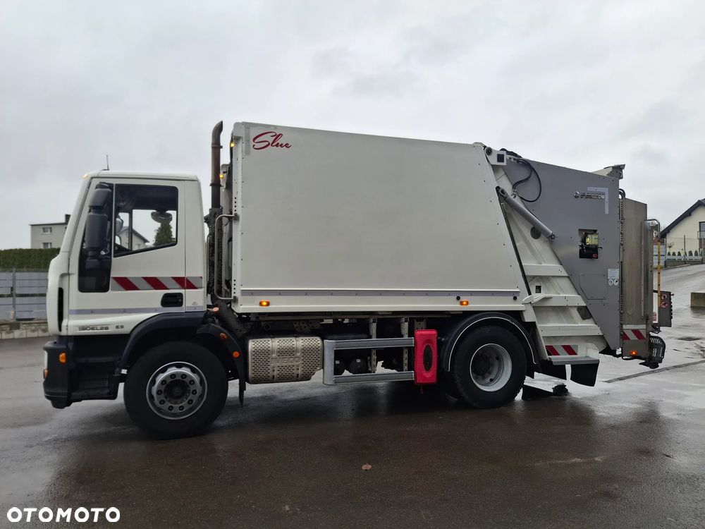 Iveco Eurocargo 190EL28 Śmieciarka FAUN VR3 LEV Euro 6 2 Osie Zawieszenie Na Poduszkach Centralny Zamek Klimatyzacja Zwinna Niski Przebieg - 12