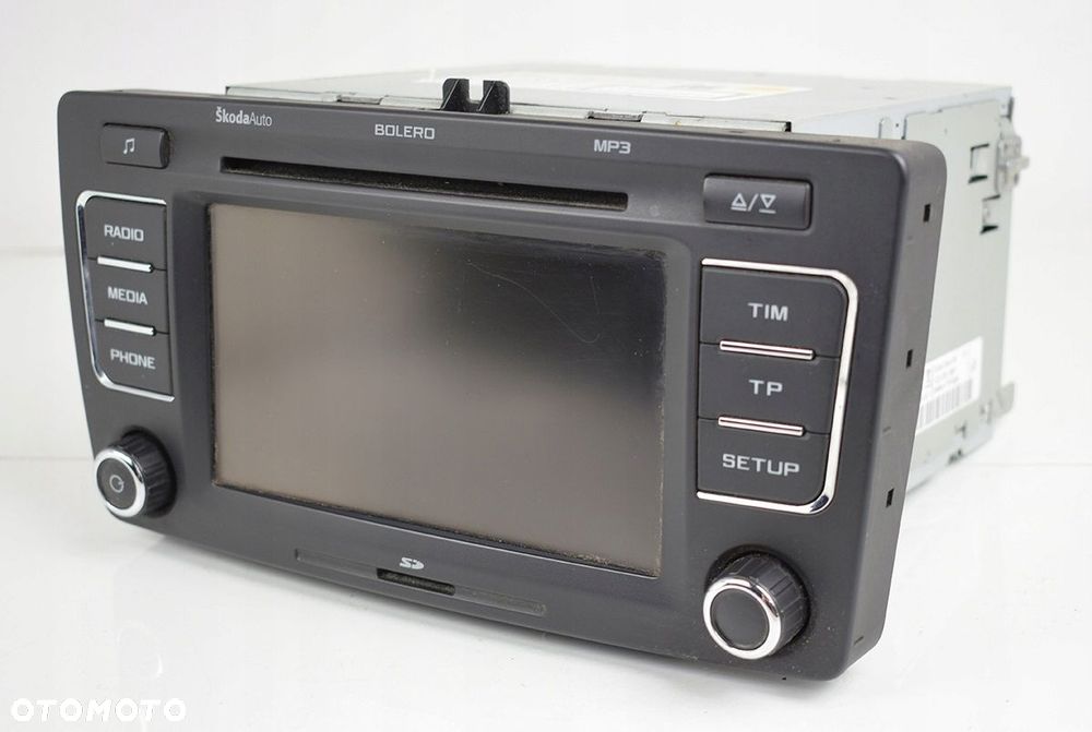 radio cd nawigacja skoda octavia ii 2 1z0035156f bolero - 1