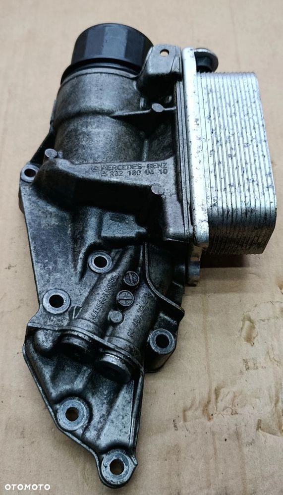 W221 chłodniczka oleju podstawa filtra oleju 3,5 V6 benzyna 272KM ML W164 R klasa W251 S klasa Mercedes A 013 154 56 02, - 1