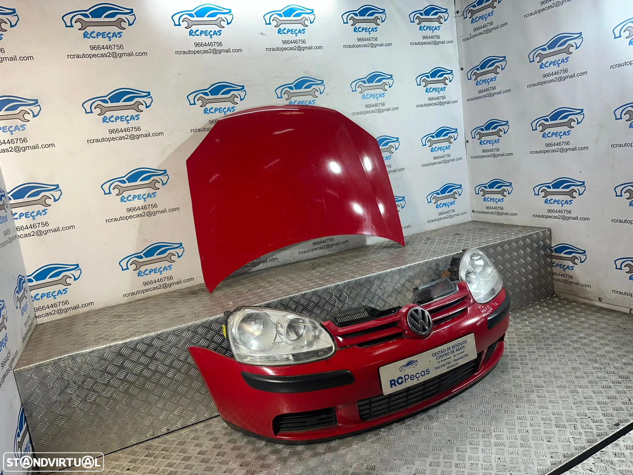 .Frente VW Volkswagen Golf 5 MK5 2003 - 2008 - 3