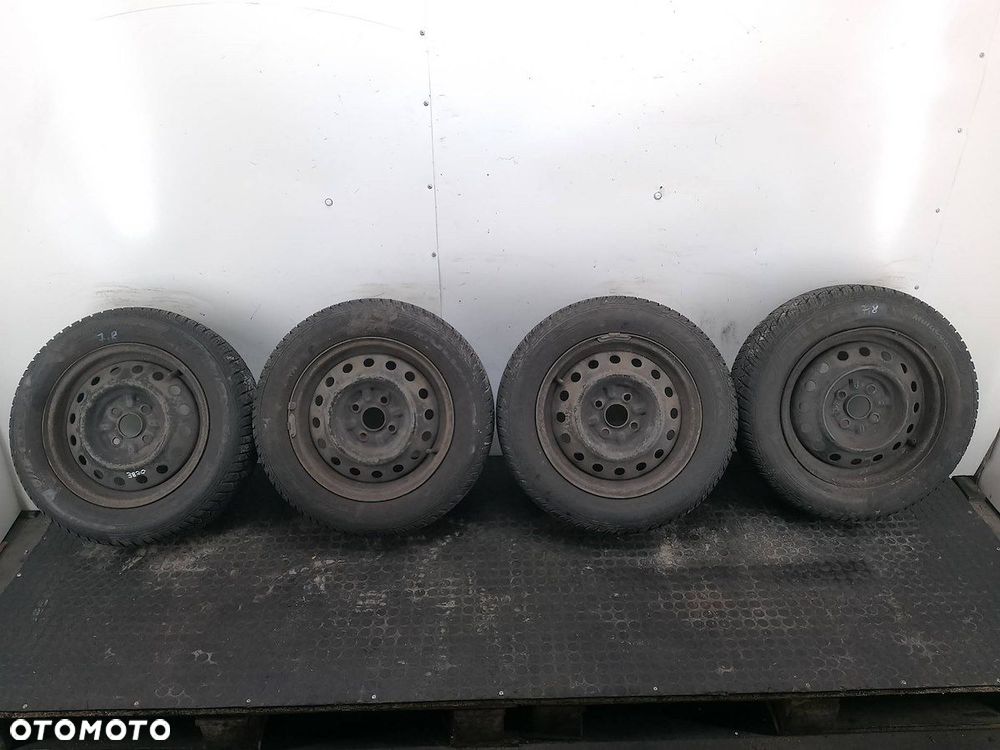 FELGI ALUMINIOWE KOMPLET 14 Z OPONAMI TOYOTA YARIS I LIFT KBA 43736 - 1