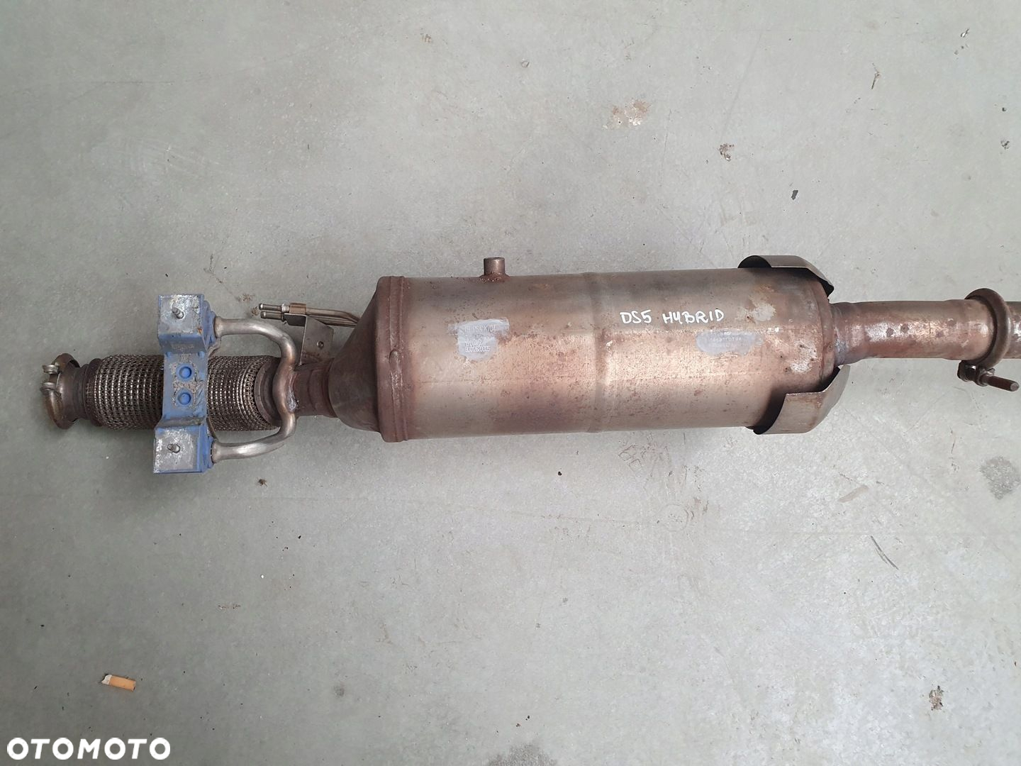 TŁUMIK WYDECH UKŁAD FILTR DPF HYBRID CITROEN DS5 2.0 HDI - 2