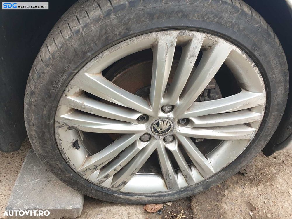 Set 4 Jante Roti Aliaj TRINITY 225 40 18 R18 5x112 Skoda Superb 2 2008 - 2015 [C5374] - 3
