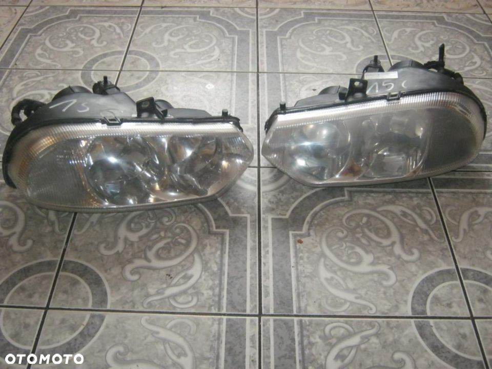 lampa lampy przód prawa lewa alfa 156 europa - 1
