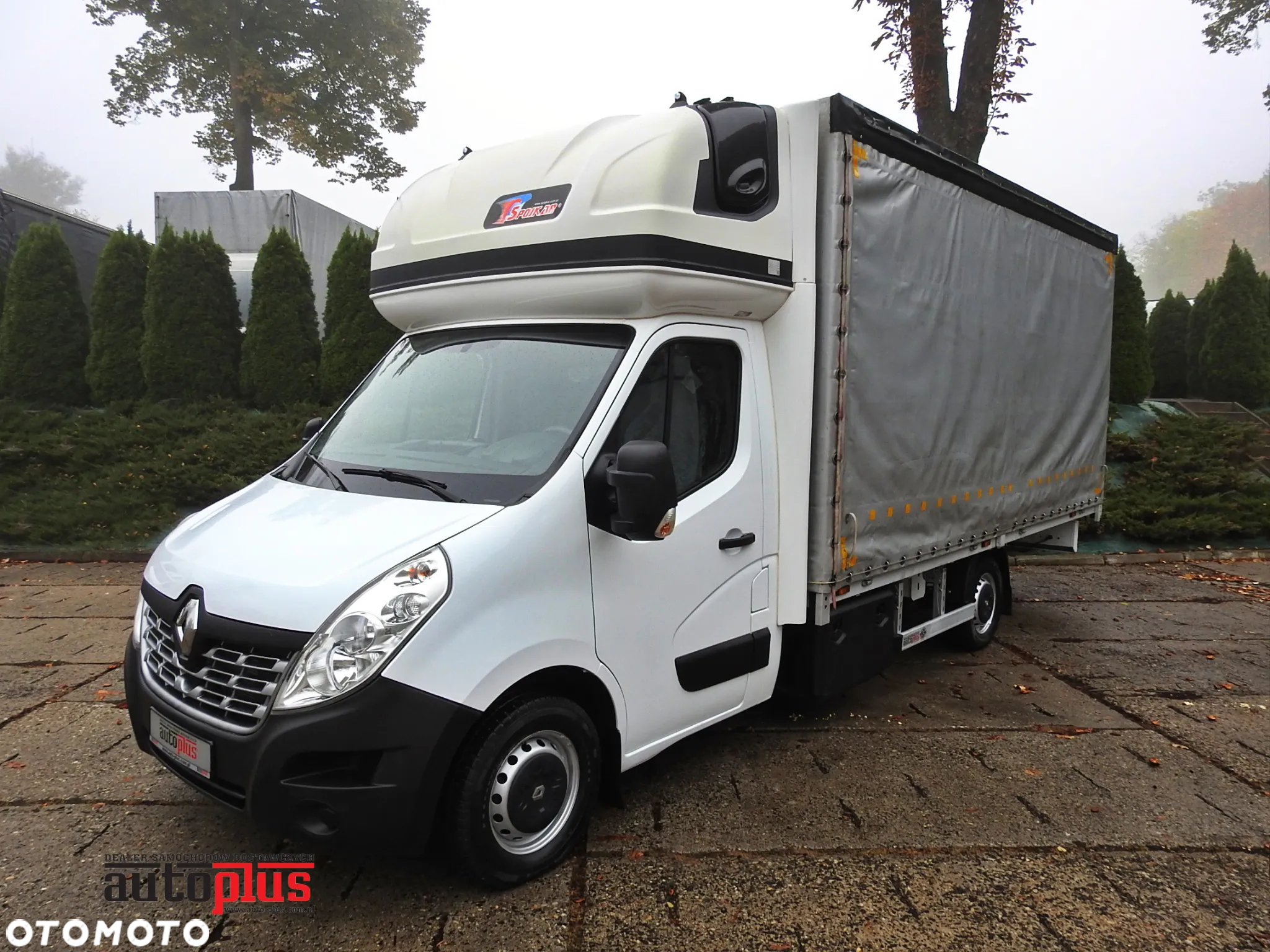 Renault MASTER PLANDEKA 10 PALET WEBASTO TEMPOMAT KLIMATYZACJA 130KM [ 039866 ] - 2