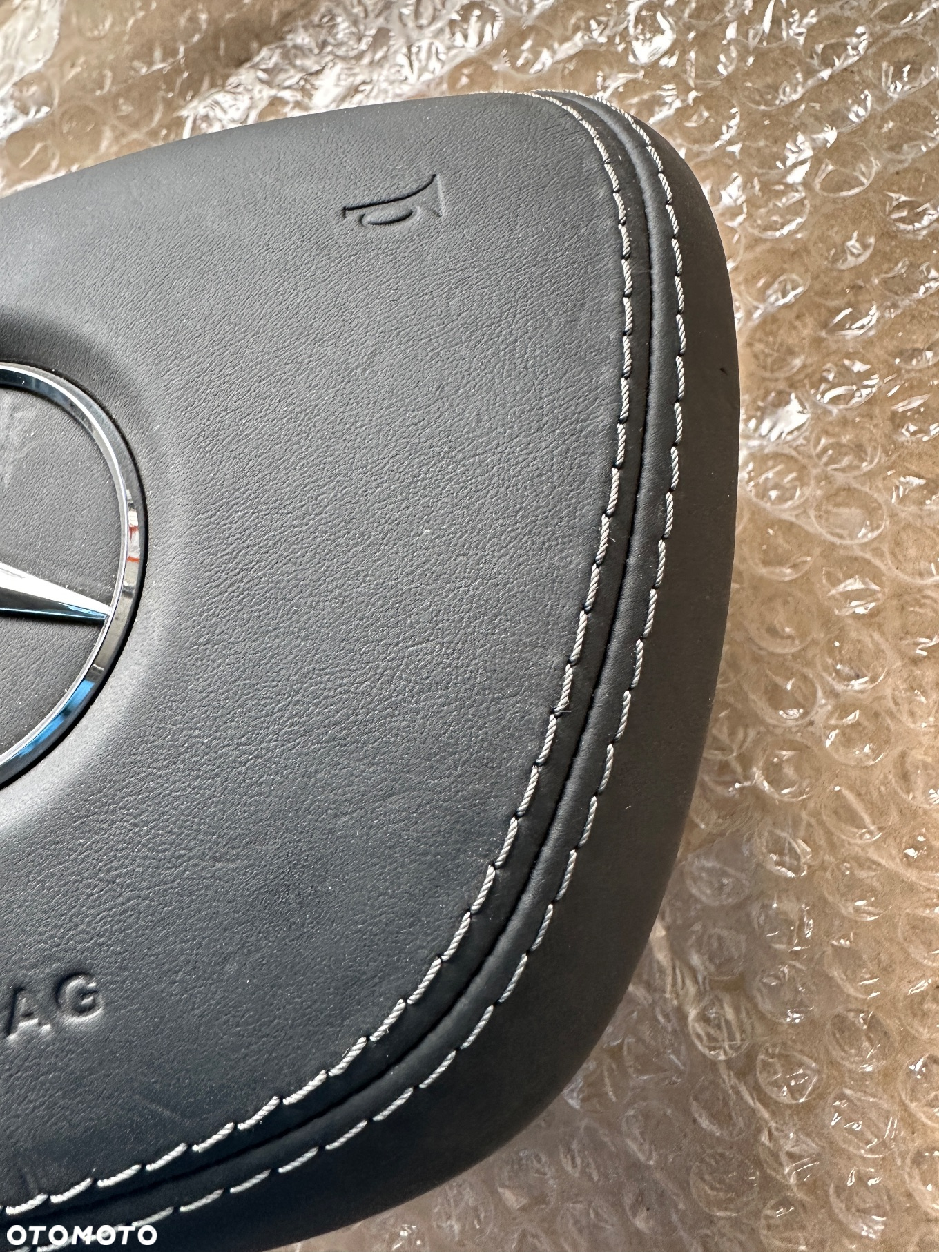 MERCEDES S 222 c 217 maybach x222 zaślepka  poduszki kierowcy air  bag - 3