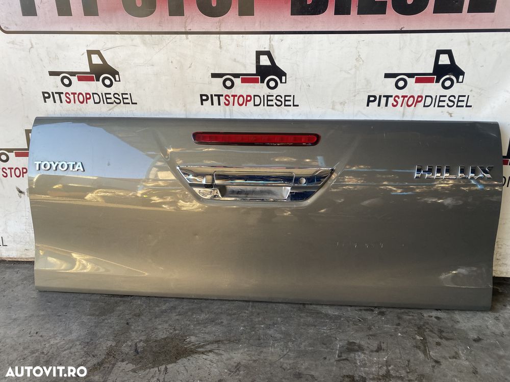 Oblon bena Haion portbagaj spate Toyota Hilux 2017 2018 2019 2020 2021 2022 2023 2024 - 1