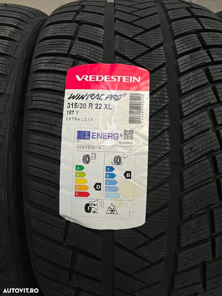 Vând set anvelope 285/35/22-315/30/22 vredestein de iarnă noi - 5