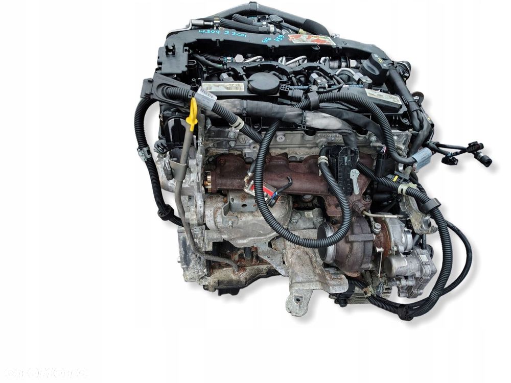 SILNIK KOMPLETNY 651913 651 913 MERCEDES KLASA C W204 2.2 CDI 88 TYŚ KM - 6