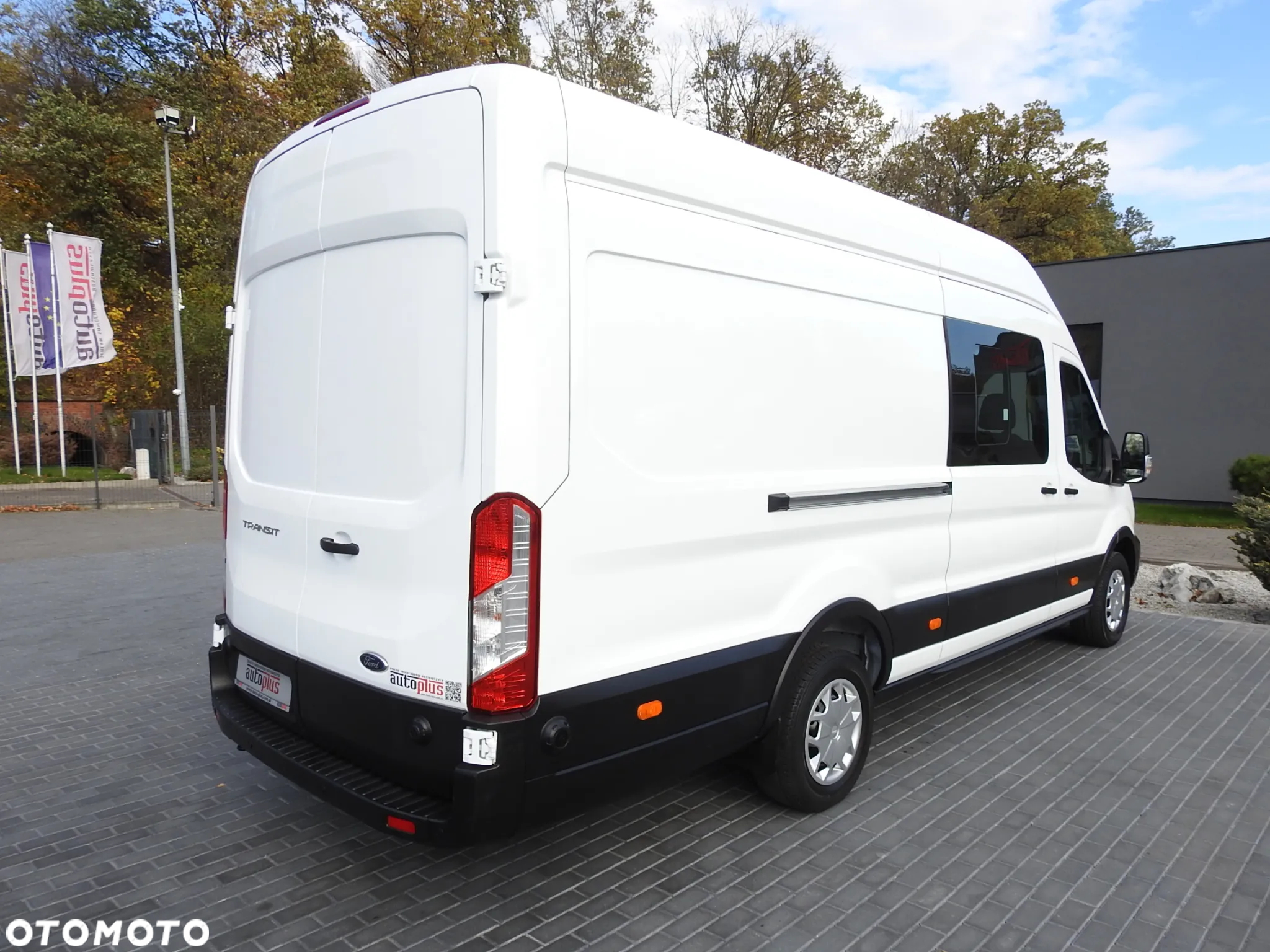 Ford TRANSIT FURGON BRYGADÓWKA 6 MIEJSCA TEMPOMAT KLIMATYZACJA LEDY 130KM [ J78198 ] - 15