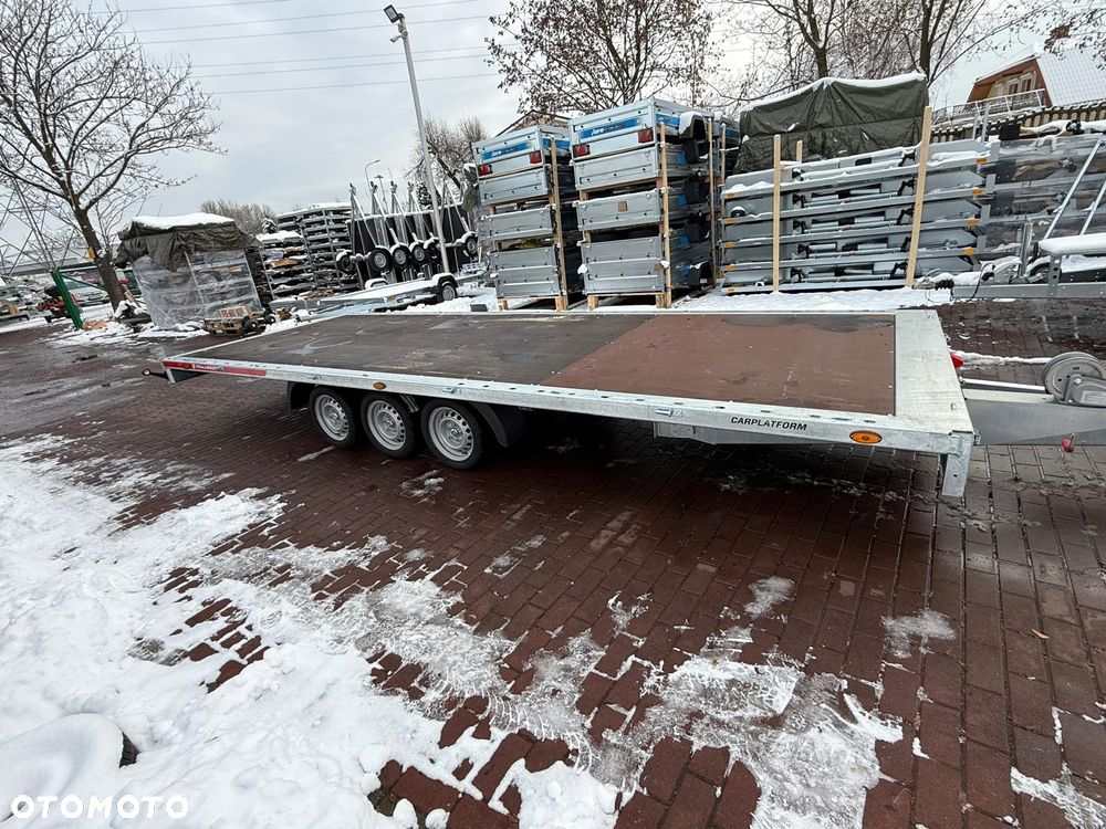 Martz Przyczepa Temared CARPLATFORM 6021/3 S 3,5T laweta platorma 6x2 3 osie najazdy koła r13c dostawa - 6