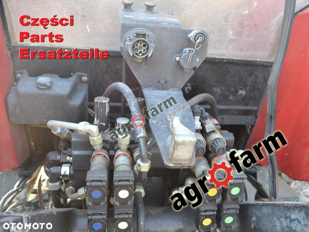 Case CS 130 części, skrzynia biegów, silnik - 3