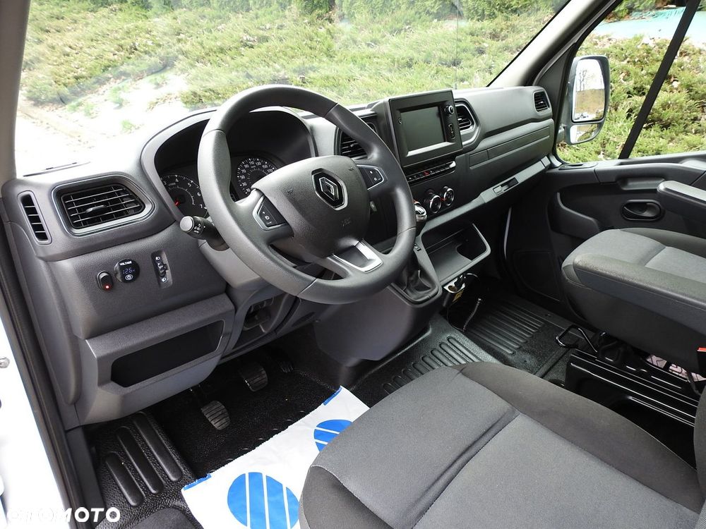 Renault MASTER PLANDEKA 10 PALET WEBASTO TEMPOMAT NAWIGACJA KLIMATYZACJA LEDY PNEUMATYKA  165KM - 3