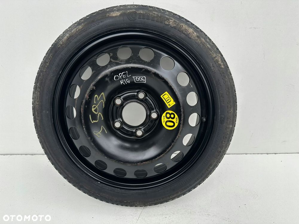 KOŁO ZAPASOWE DOJAZDOWE Opel Vectra C Astra H _ 115/70 R16 5x110 2160115 - 12
