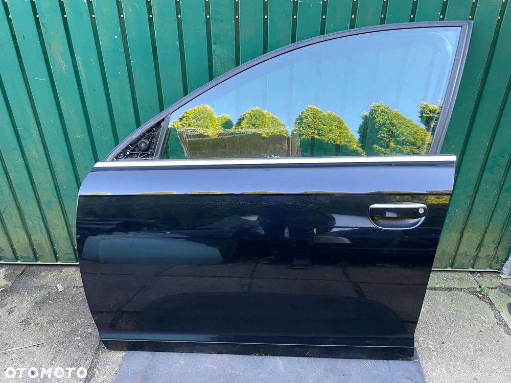 AUDI A6 C6 04- drzwi lewe prawe przód tył bez rdzy LZ9Y czarne kombi - 11