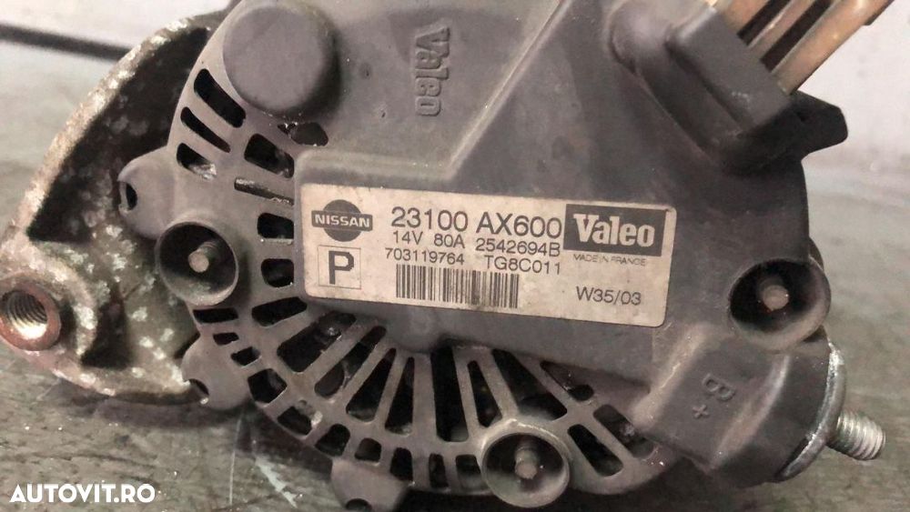 alternator 1.2 b nissan micra 3 2002-2010 - 4