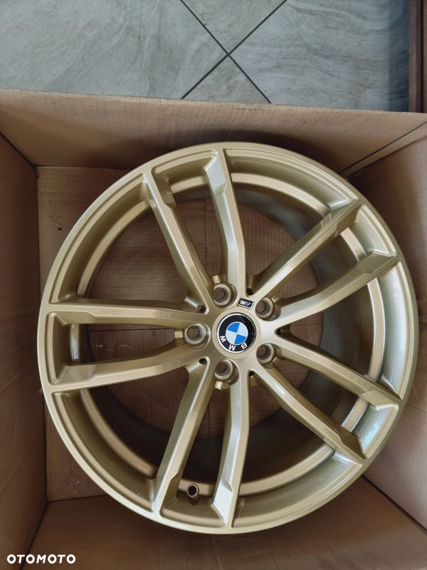 Złote Felgi Alu Aluminiowe Bmw G30 G32 G11 G01 G02/18 Cali - 5