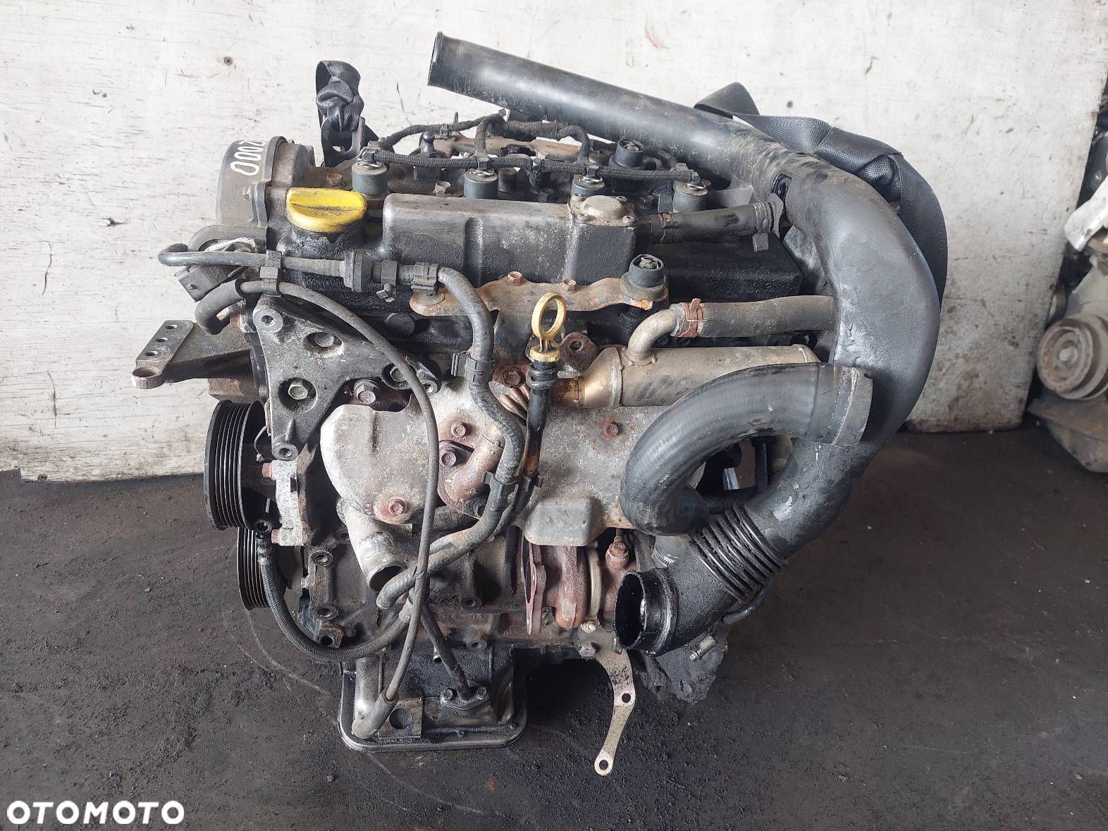 SILNIK DIESEL + POMPA WTRYSKI TURBO ASTRA G 1.7 CDTI Z17DTL 0445010086 - 1