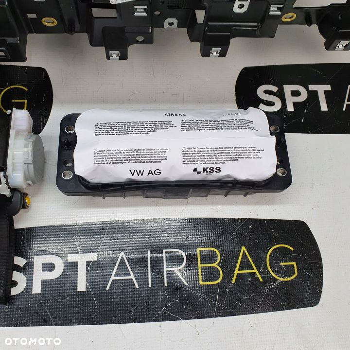 PORSCHE MACAN DESKA ROZDZIELCZA KONSOLA KOKPIT PULPIT PODUSZKI AIRBAG AIR BAG PASY KIT SET - 13