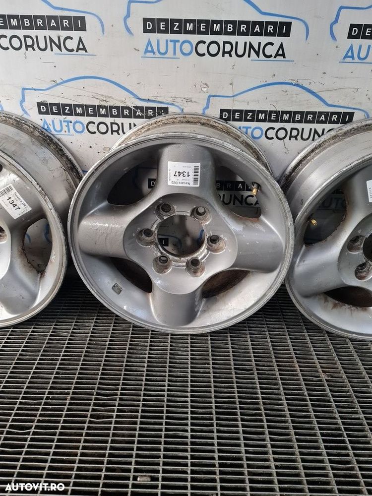 Jante aliaj Nissan Navara D22 1998 - 2004 (1347) R16 R16. 136*139.7. ET - ul nu se vede - 3