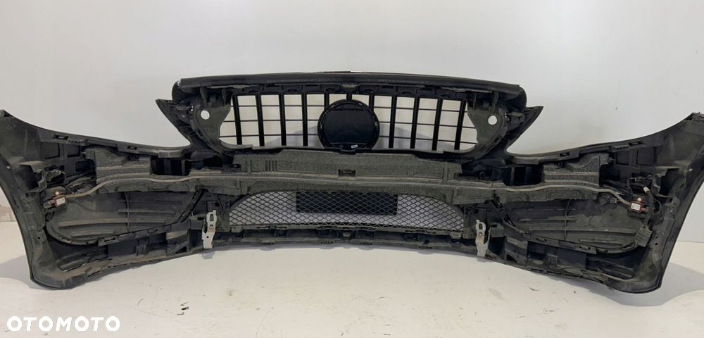 MERCEDES W205 AMG ZDERZAK MASKA CHŁODNICE PAS - 12