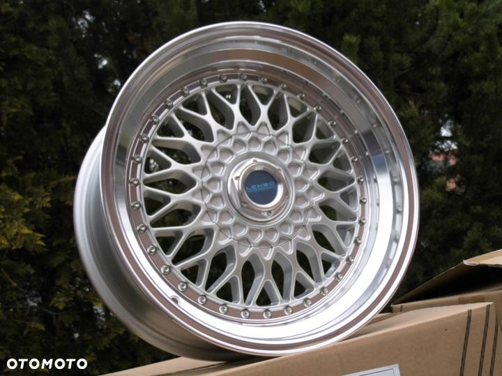 alu felgi 17 4x100 Lenso Bsx bbs rs JR9 CALIBRE BMW E30 6-CYL - 4