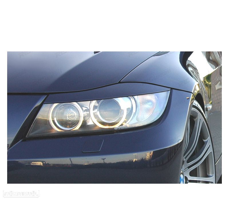 PESTANAS DE FAROL PARA BMW E90 E91 05-08 - 1
