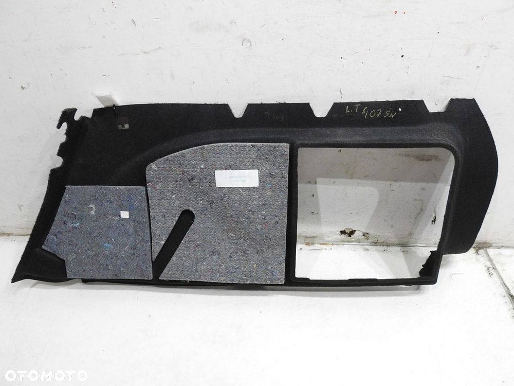 TAPICERKA BAGAŻNIKA LEWY TYŁ PEUGEOT 407 SW - 5