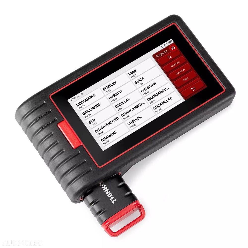 Tester auto THINKSCAN MAX 2: Codare ECU, diagnoza, 28+ functii, BT - 4