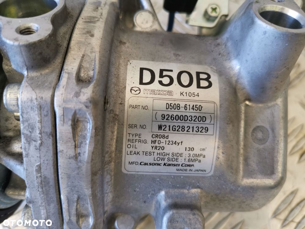 MAZDA2 DJ DL LIFT SPREZARKA KLIMATYZACJI D50B 1.5 - 5