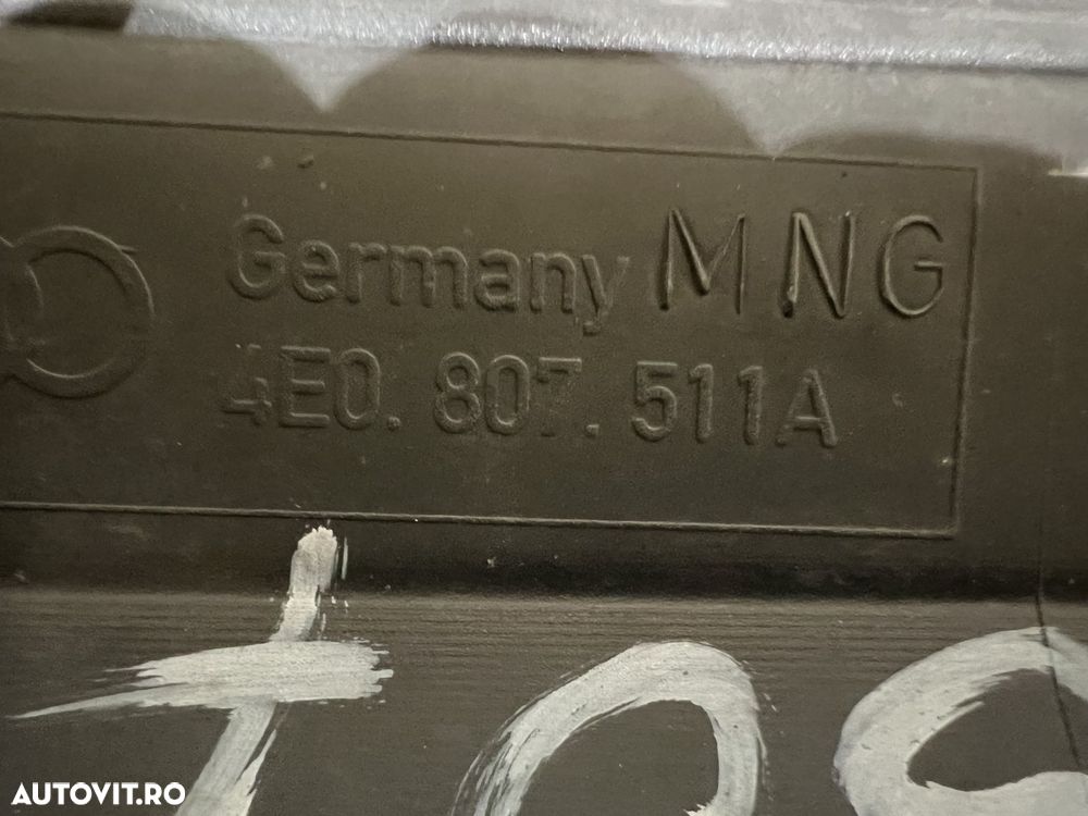 Bara spate Audi A8, 2002, 2003, 2004, 2005, 2006, cod origine OE 4E0807511A. - 7
