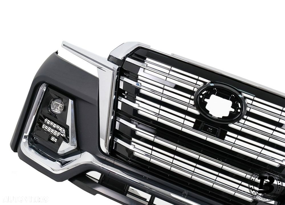Pachet Exterior compatibil cu Toyota Land Cruiser FJ 200 conversie la 2022 Design - 3