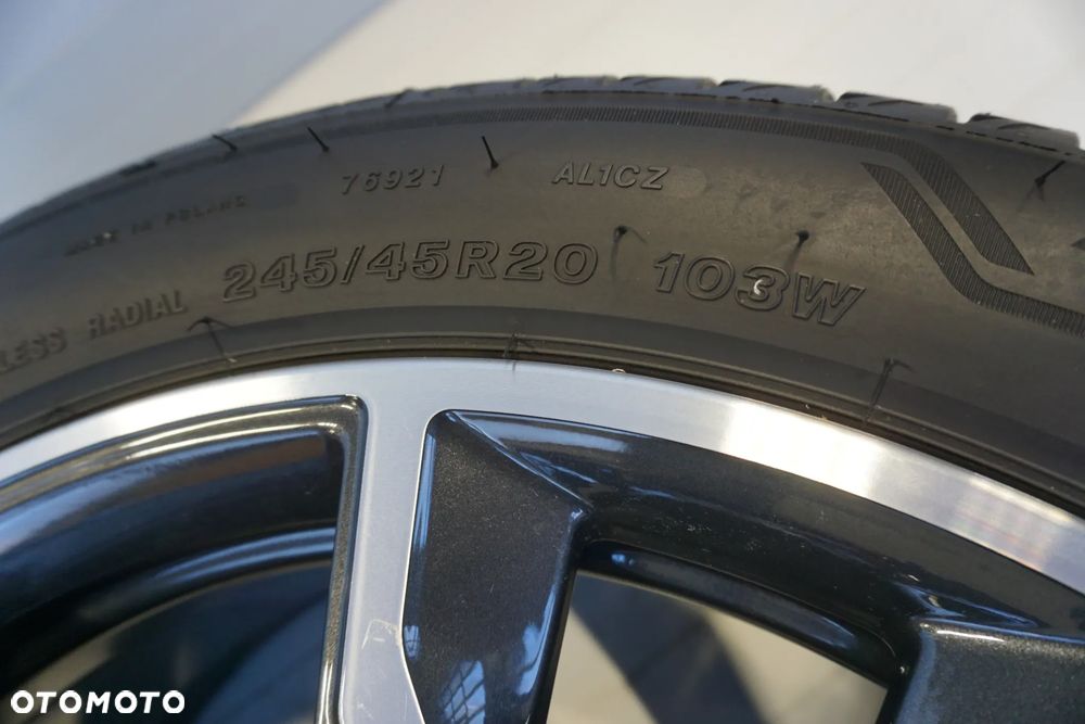 Koła 20 calowe felgi oryginalne BMW X3 8010268 8010269 Bridgestone Alenza 001 RFT * - 12