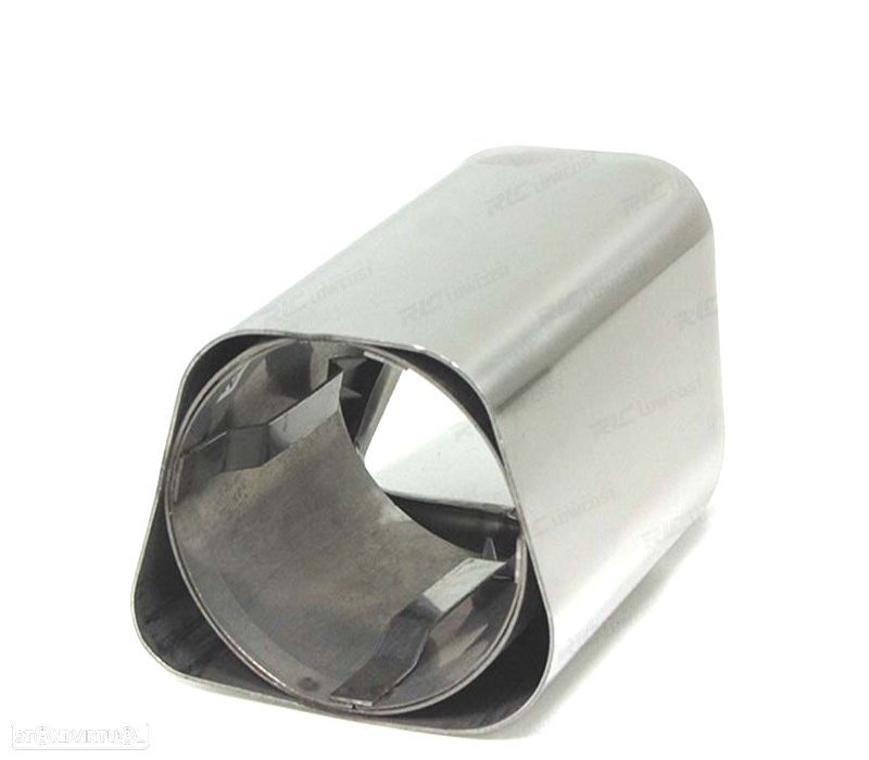 PONTEIRA DE ESCAPE VOLVO XC60 V60 S60 00- CROMO - 2