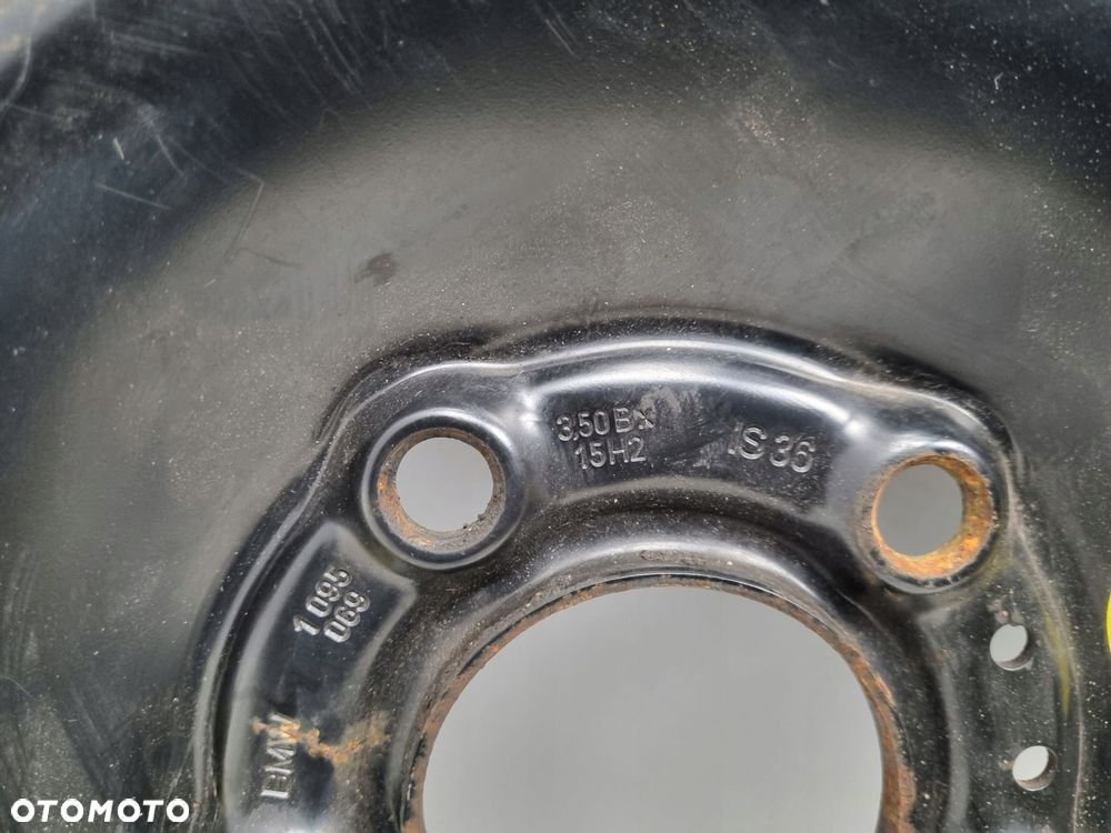 KOŁO ZAPASOWE DOJAZDOWE BMW E46 125/90 R15 5x120 2150330 1095069 - 3