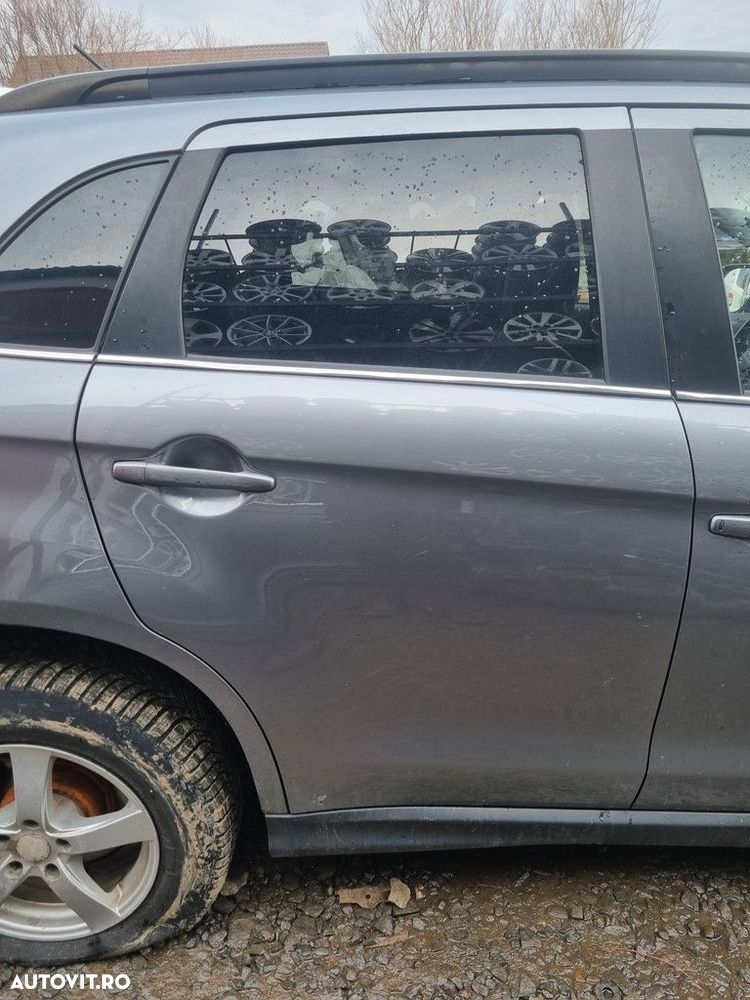 Usa Dreapta Spate Mitsubishi ASX 2012 - 2016 SUV 4 Usi Titanium Grey Metalizat U17 (1461) - 1