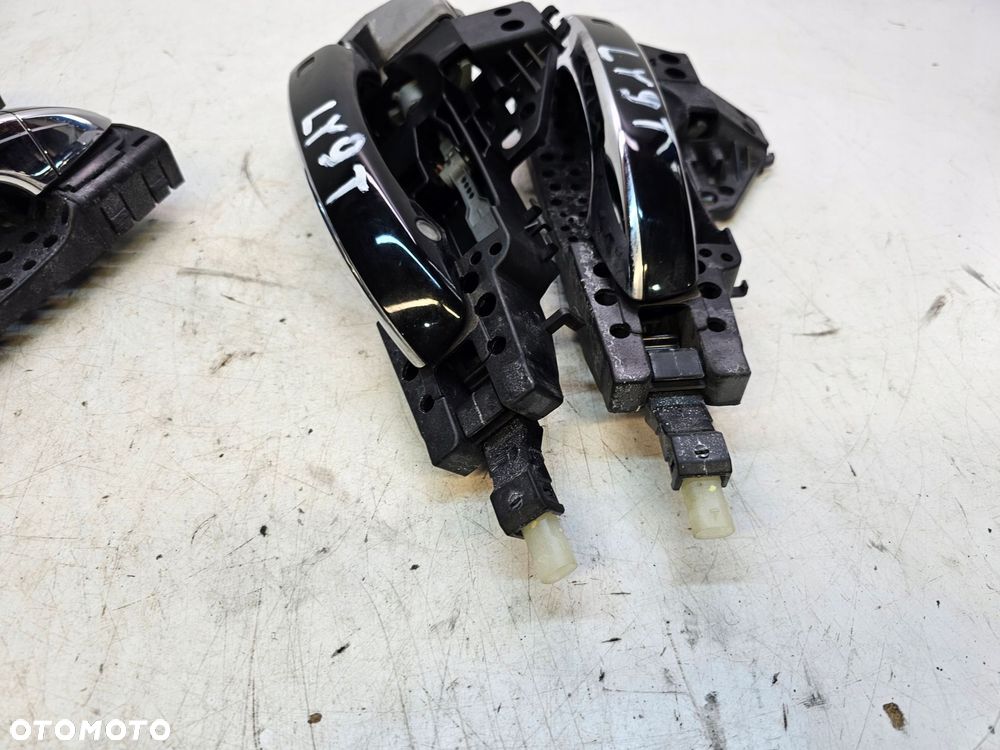 KLAMKI KLAMKA AUDI A6 A7 4H1837885 LY9T LED KEYLESS KOMPLET - 6