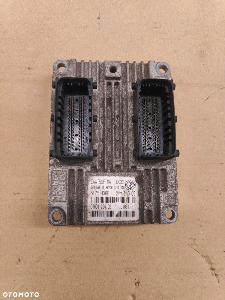 komputer sterownik silnika fiat doblo 1.4b 55201831 - 1