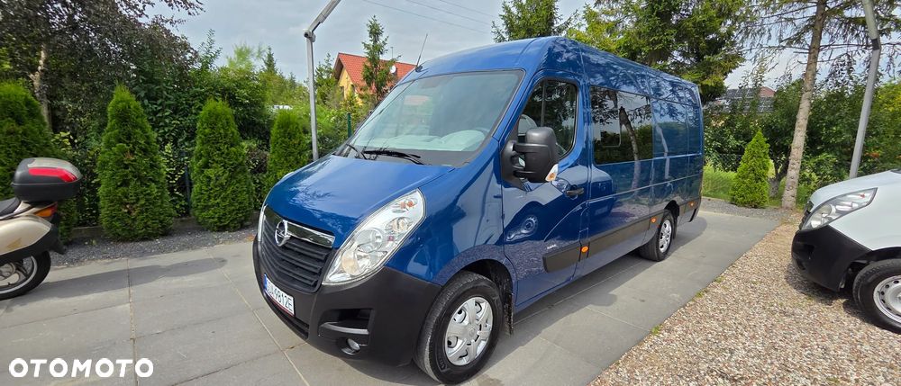 Opel MOVANO L3 H2 BRYGADÓWKA 6 MIEJSC KLIMATYZACJA HAK 3500kg - 1