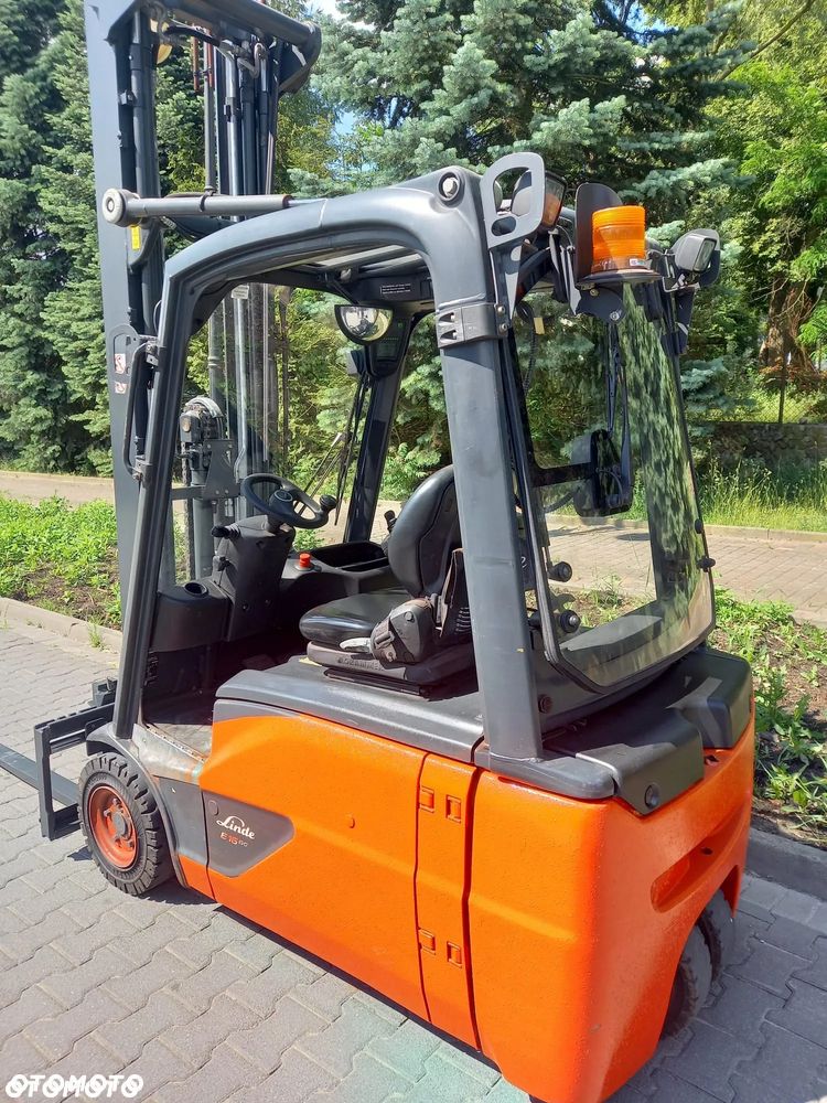 Linde E16, Triplex 6,35 m, 2015 r., 3440 mth, stan idealny! - 5