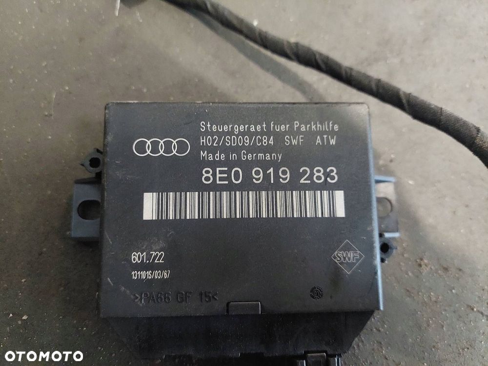 ZDERZAK TYŁ + BELKA + ŚLIZGI AUDI A6 C5 LIFT 8E0919283 - 7