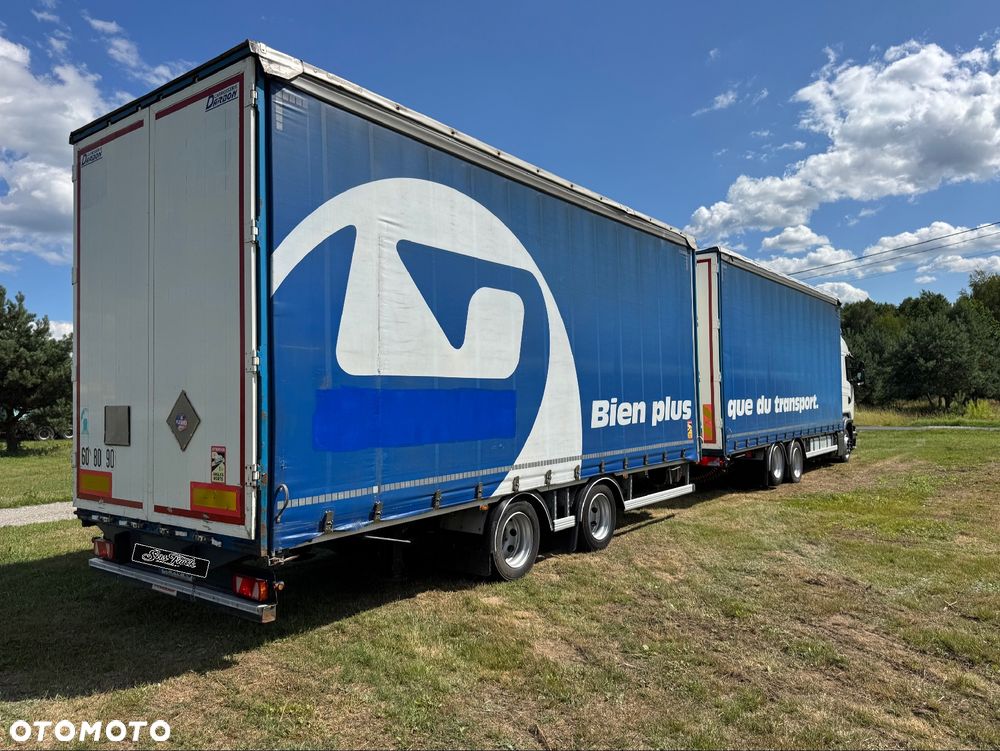 Scania R 450 6X2 Euro 6 Zestaw Z Przyczepą Przejazdowy Dach Zsuwany - 4