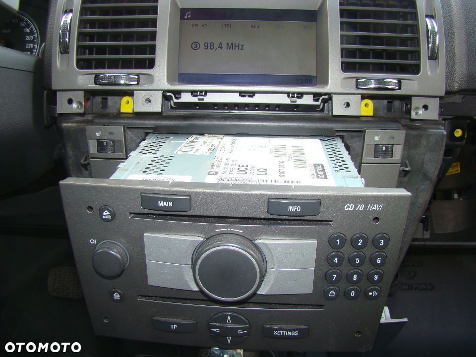 OPEL VECTRA C SIGNUM RADIO NAWIGACJA WYŚWIETLACZ MONITOR KOLOROWY CID CD70 DVD90 NAVI - PIN CARPASS - 5