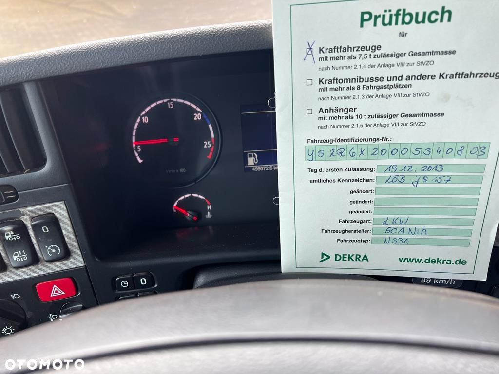 Scania R440 hakowiec, 6x2, MEILLER, pilot, 490 t.km.! - 25