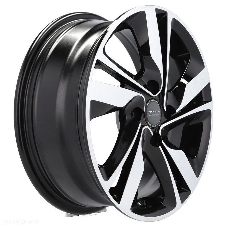 4x Felgi 15 m.in. do HYUNDAI Accent i10 i20 Atos Getz KIA RIO - BK813 - 6
