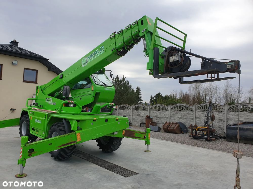 Merlo ROTO 40.25 TYLKO 5797MTG WIDŁY/WCIĄGARKA/PILOT SPROWADZONA SUPER STAN - 4