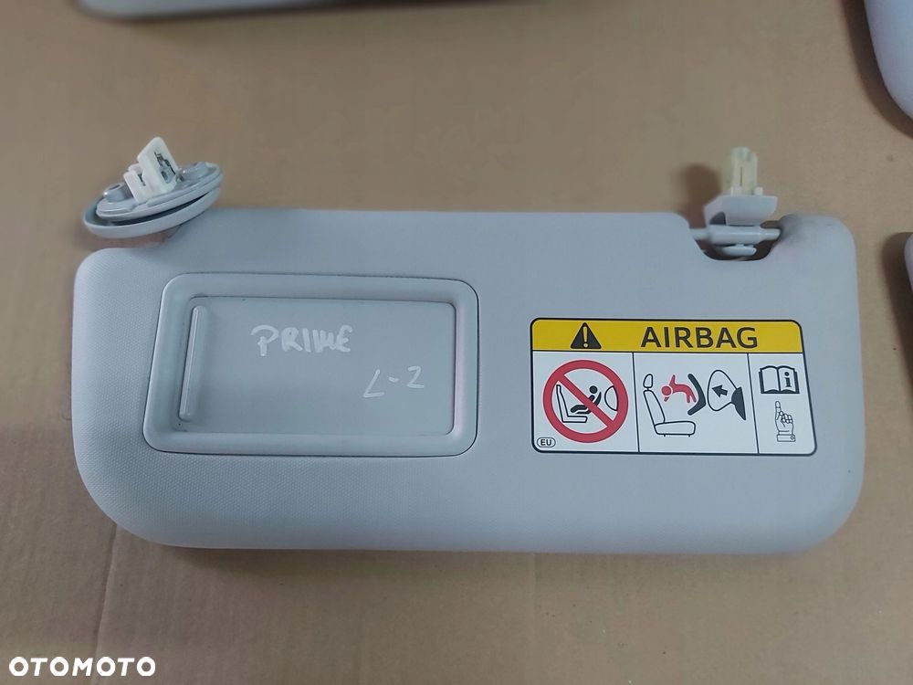 Toyota Prius IV Prime Osłona przeciwsłoneczna lewa słoneczko - 1
